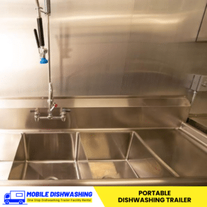 Portable Dishwashing Trailer