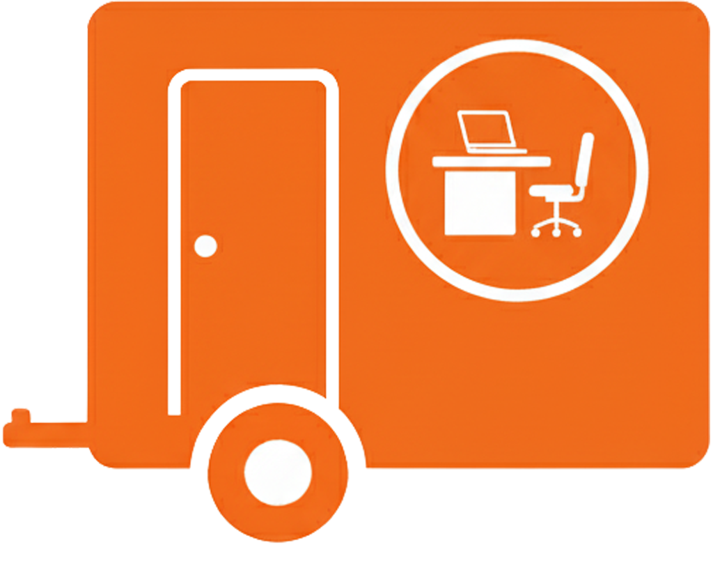 Office Trailer Rent Icon