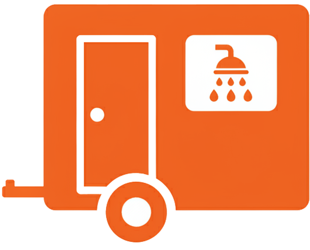 Shower trailer icon