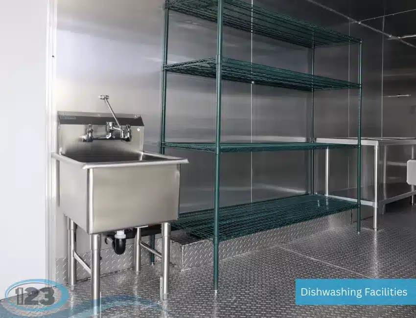 Stainless Sink and Racks