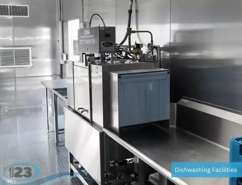 Dishwashing Machine Equipment with Sink